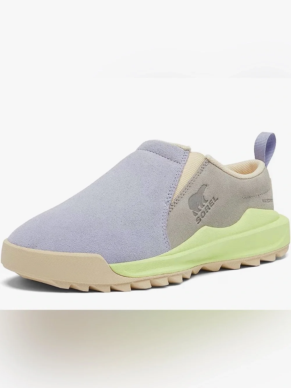 Sorel Suede Slip-On Insulated Waterproof Chunky Traction Sneaker Pastel Colors 9